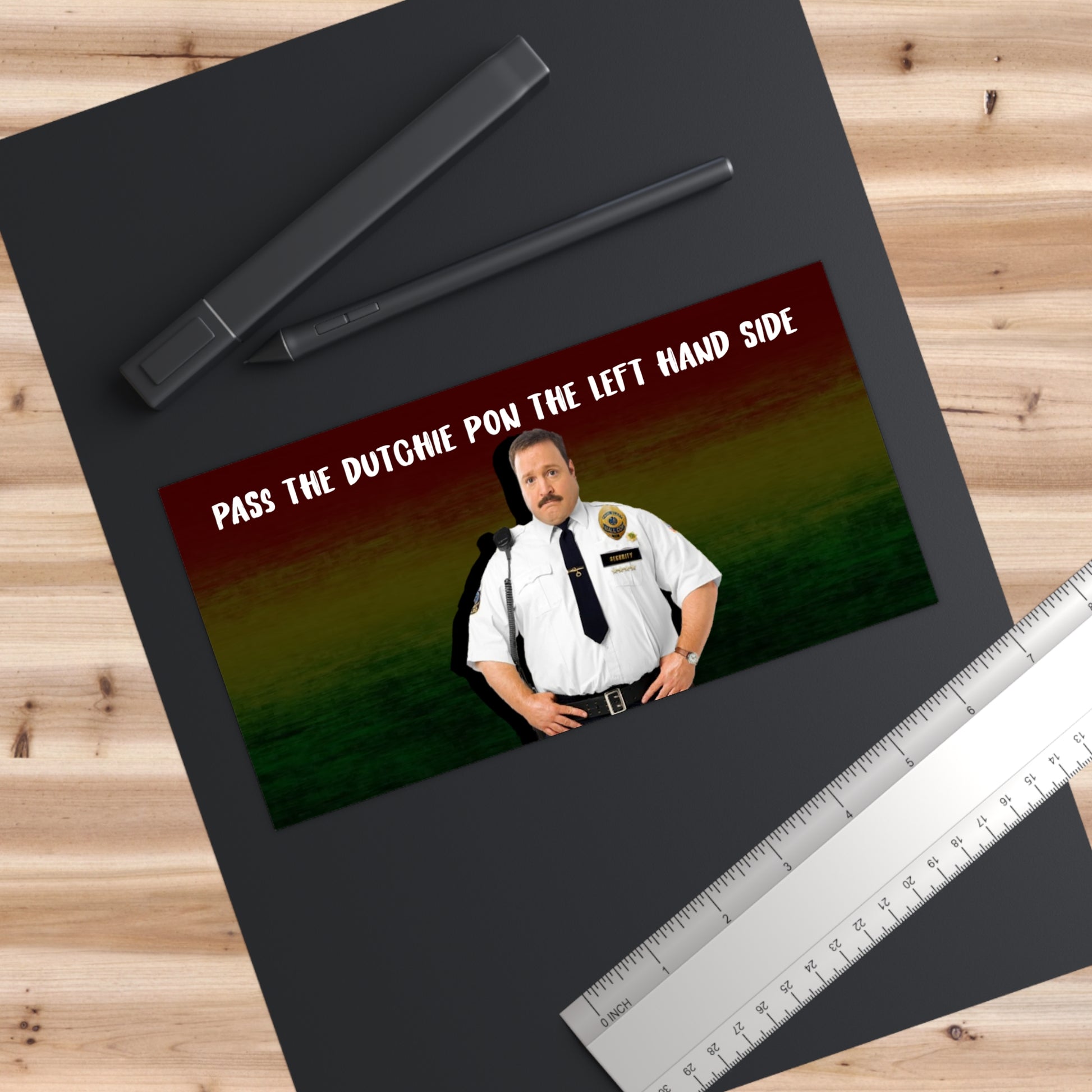 Pass The Dutchie - Absurd Humor, Gift for Friends, Funny Car Decals, Meme Vehicle Decor