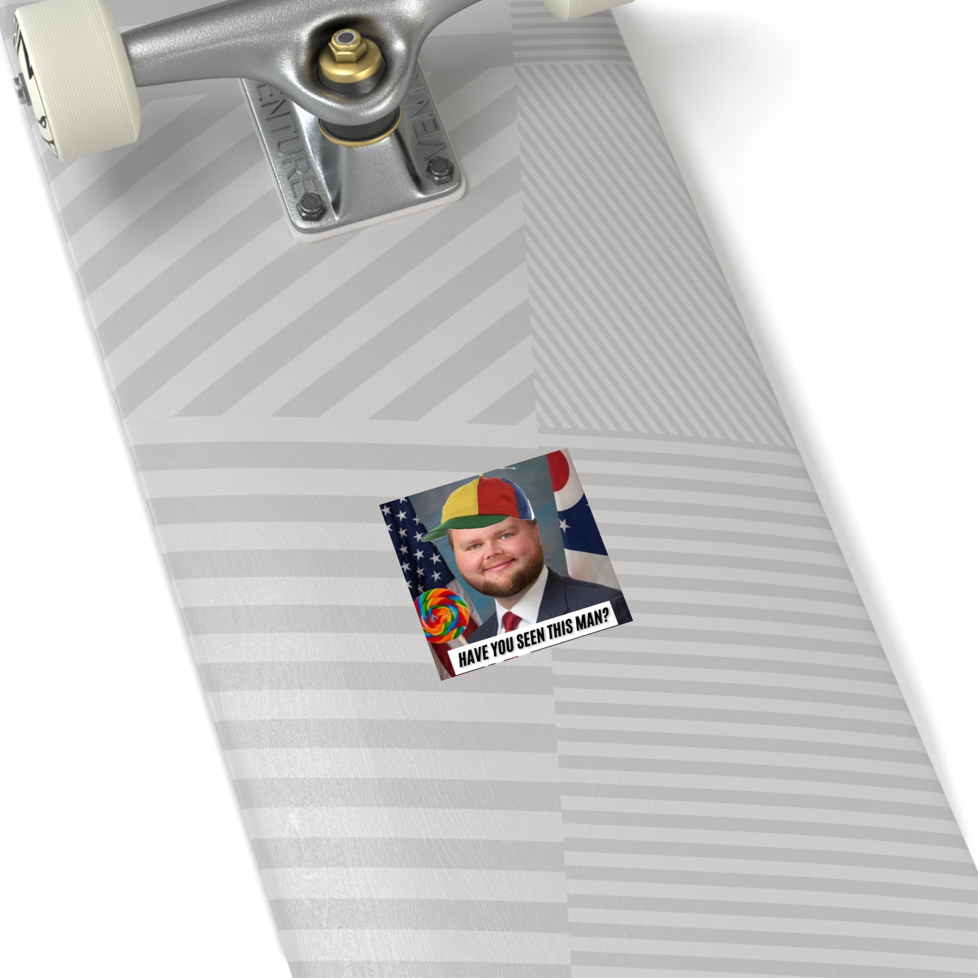 Have You Seen This Man? - JD Vance Bumper Sticker | Funny Political Car Decal | Satirical Vice President Sticker